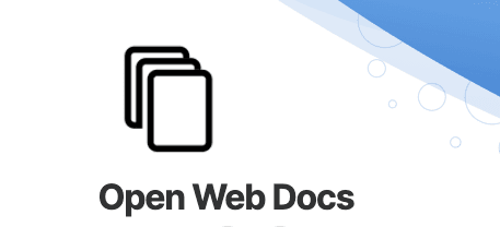 Introducing: Open Web Docs!